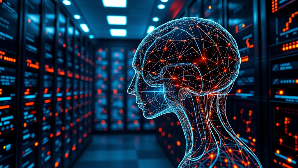digital brain network data center