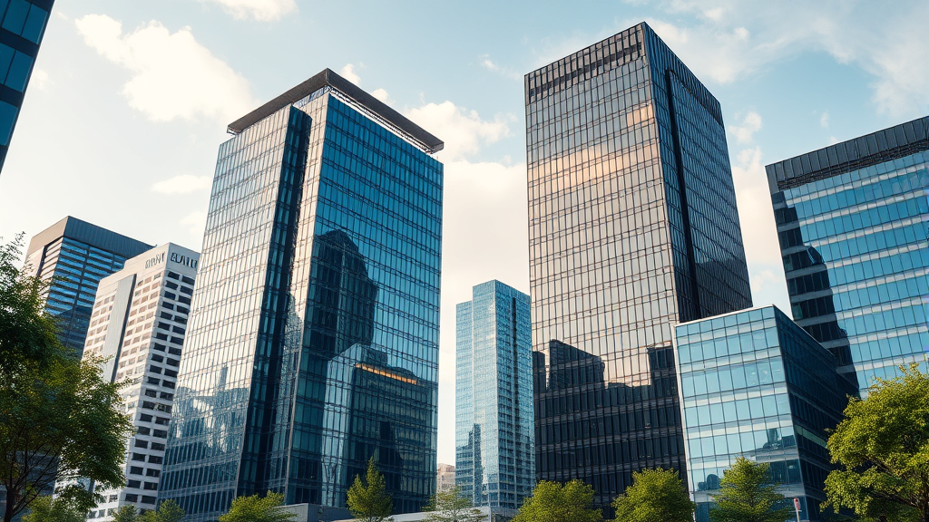 Corporate buildings
