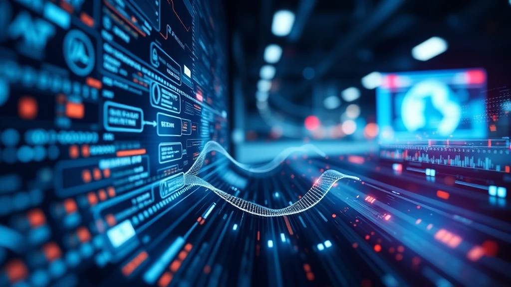 Data flow graphic abstract digital technology interface background