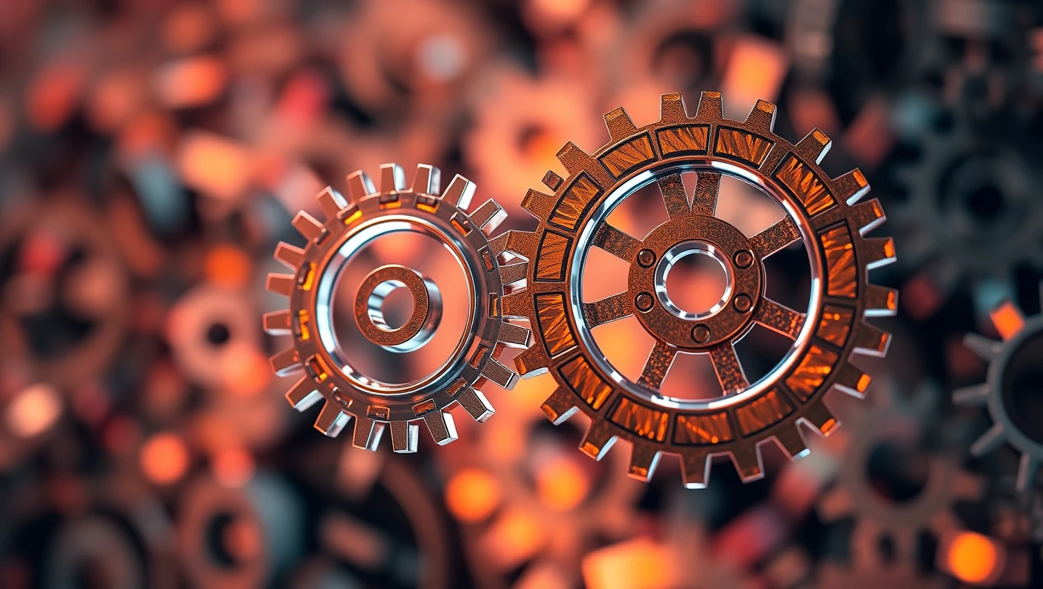 Industrial Automation Gear System
