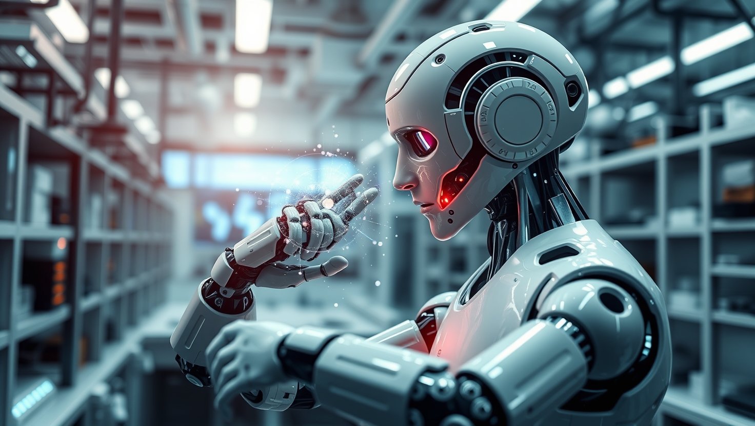Autonomous AI Robot in Smart Data Center