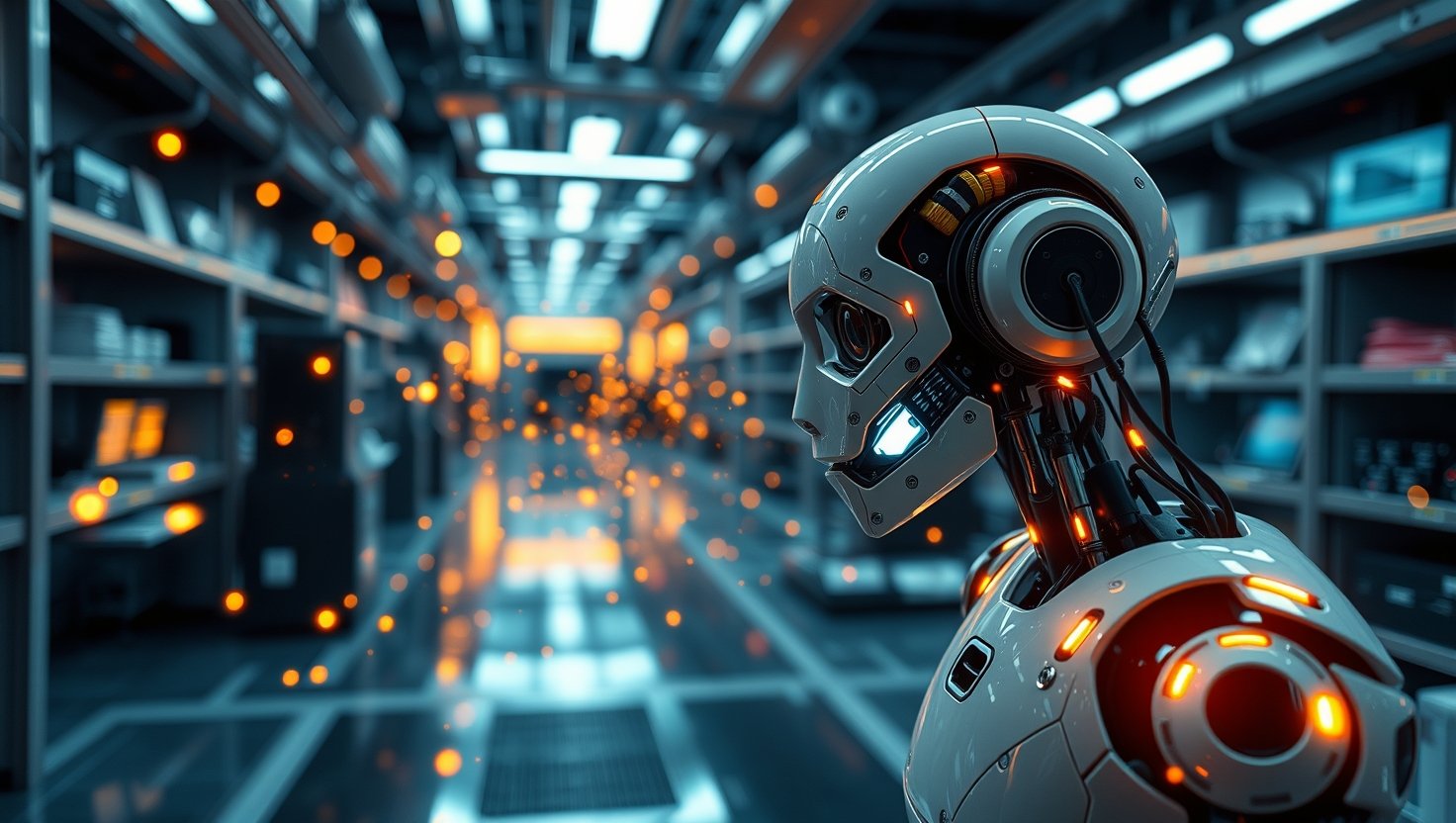Autonomous AI Robot in Smart Data Center