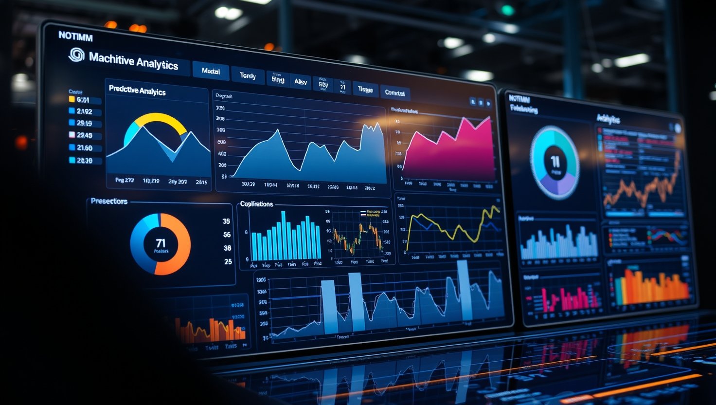 data dashboard screen analysis graphs charts