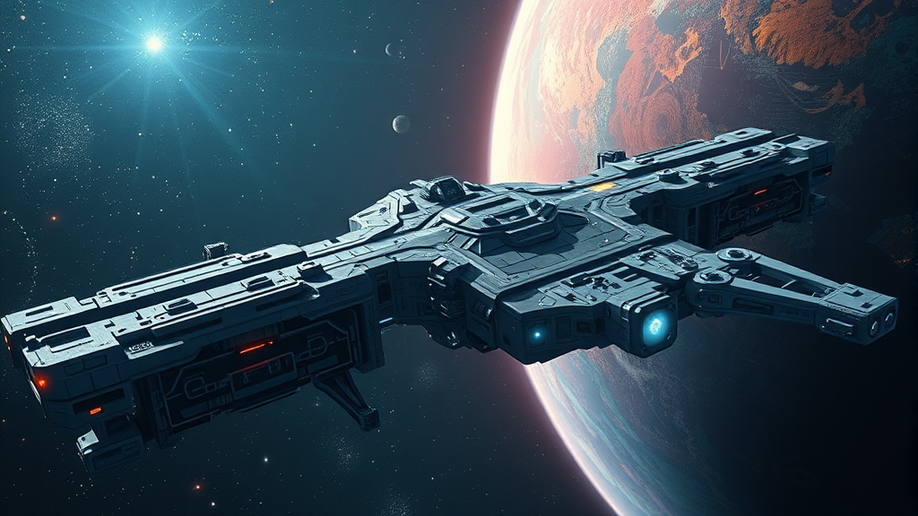 big space ship future