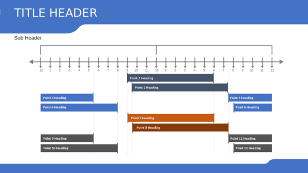 Timeline presentation template timeline slide design editable slides