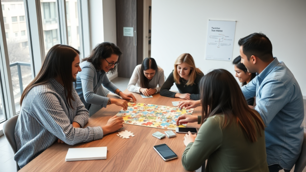 Team Building Puzzle Activity For Corporations