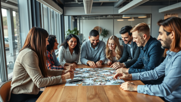 Team Building Puzzle Activity For Collaboration