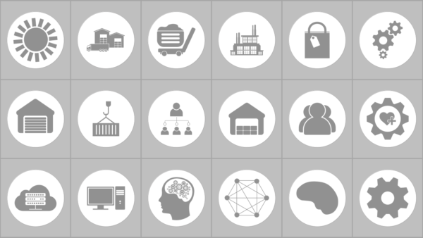 Visual Slide Concept Diagram Bold Typography