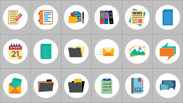 Visual Slide Concept Diagram Infographic Style