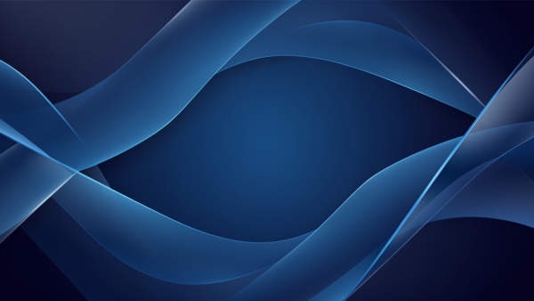 Blue Abstract Flowing Waves Background Design for Digital Use