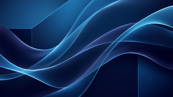 Blue waves abstract background digital art for creative projects