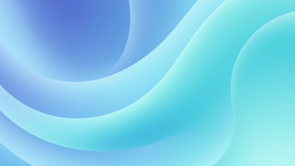 Abstract Gradient Background 8-11 Words Smooth Swirls Teal Blue
