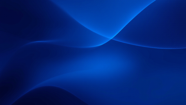 Blue flowing waves abstract background design