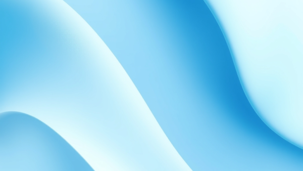 Soft blue gradient background with smooth flowing curves